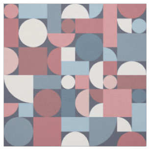 Tela Retro Geométrico Art Americana