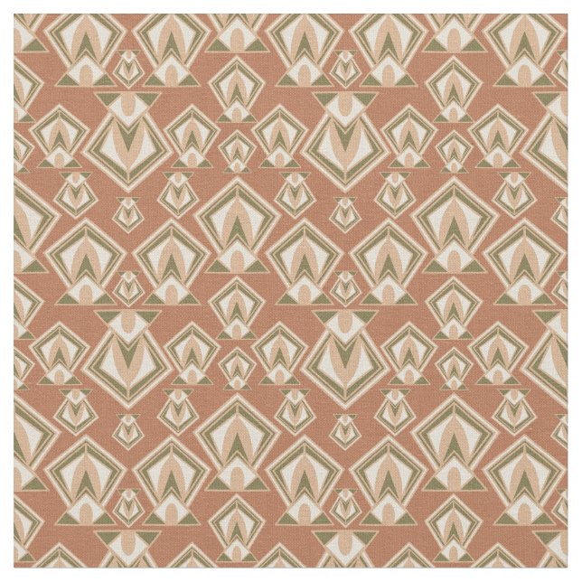 Tela Retro Mid Century Diamante Moderno (De cerca)