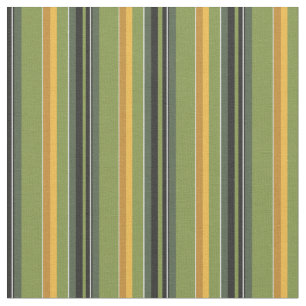 Tela Retro rayado verde y amarillo