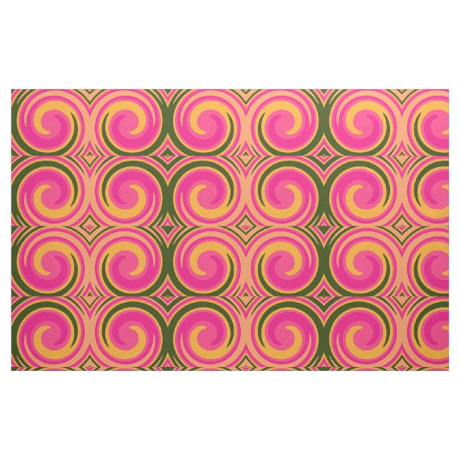 Tela Retro-Twist Resumen Art. #14 ("Cuarto gordo" (fat quarter))