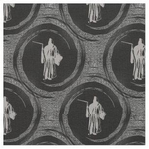 Tela Revestimiento gris con azulejos