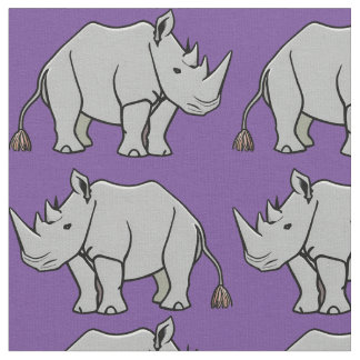 Tela Rhinoceros Fabric