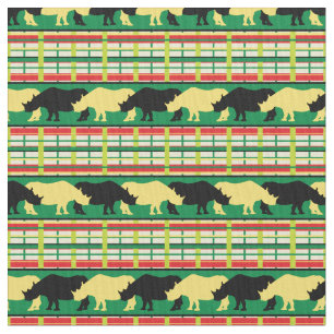 Tela Rhinoceros Safari Weave Pattern
