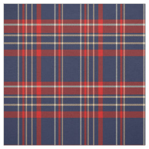 Tela Ricos azul, rojo y blanco