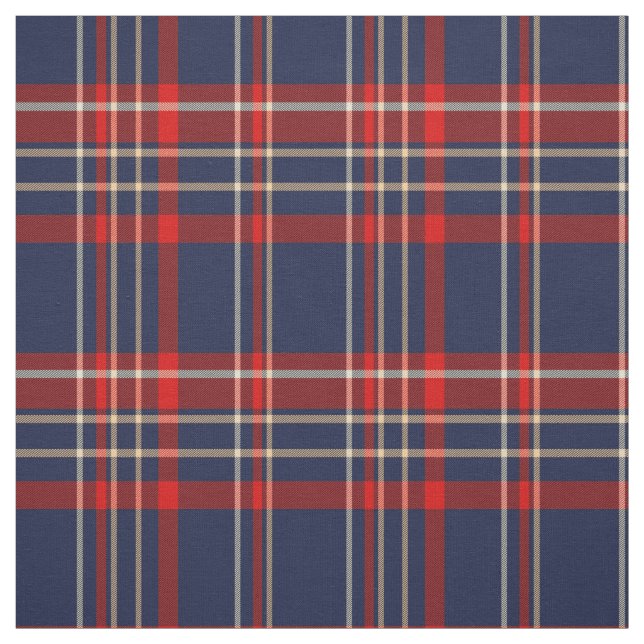 Tela Ricos azul, rojo y blanco (Retal)