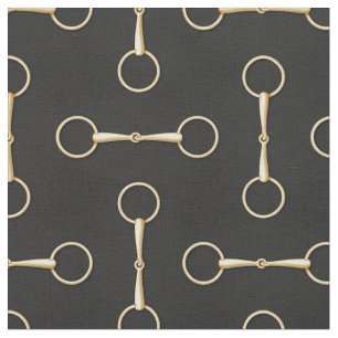 Tela Ring suelto Snaffle bit Equestrian (pequeña escala