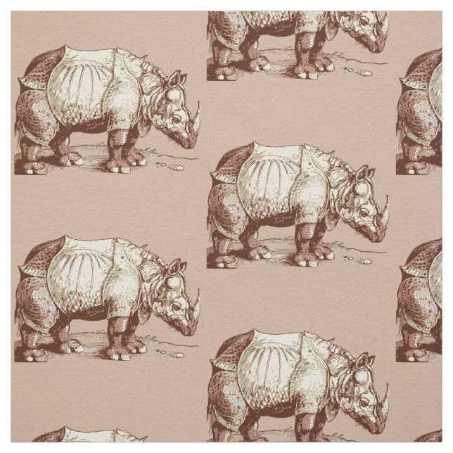 Tela Rinoceronte de Albrecht Durer Fabric (Retal)
