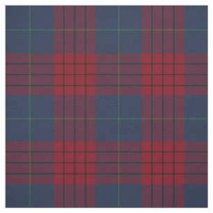 Tela Robinson Navy Blue y Red Irish Plaid