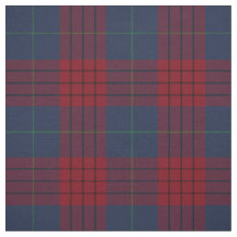 Robinson Tartan Naval Blue y Red Irish Plaid