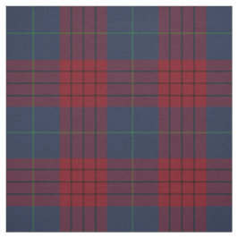 Tela Robinson Tartan Naval Blue y Red Irish Plaid
