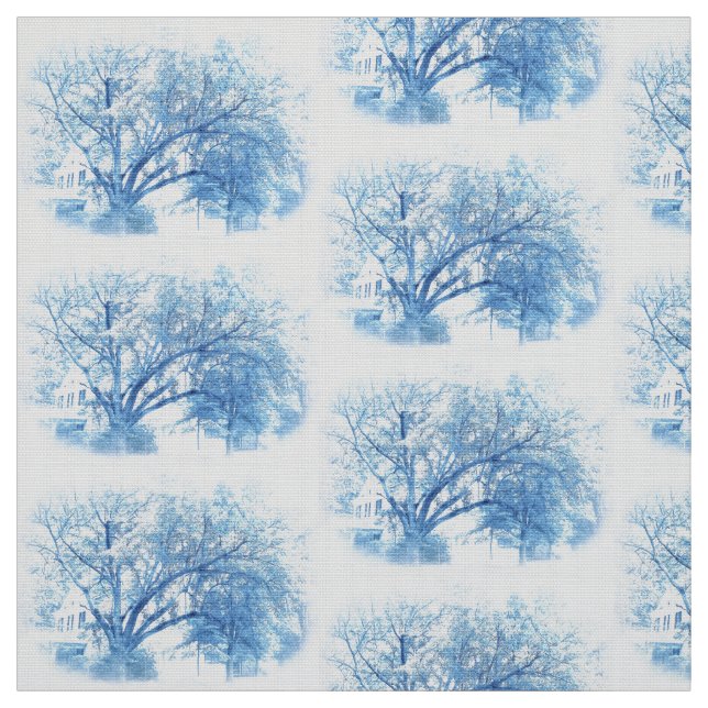Tela Roble azul meridional Toile (Retal)