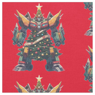 Tela Robot artificial del árbol de Navidad