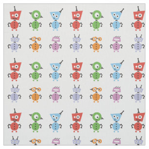 Tela Robot Robots Monster Fabric