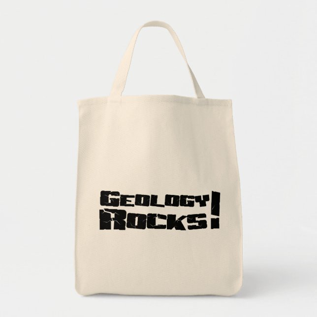 Tela ¡Rocas de la geología! Bolso (Frente)