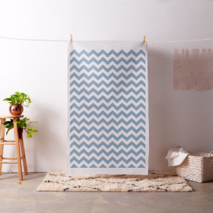 Tela Rock Blue Safari Chevron a gran escala