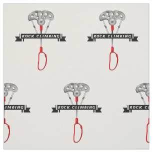 Tela Rock Climbing cam y banner.