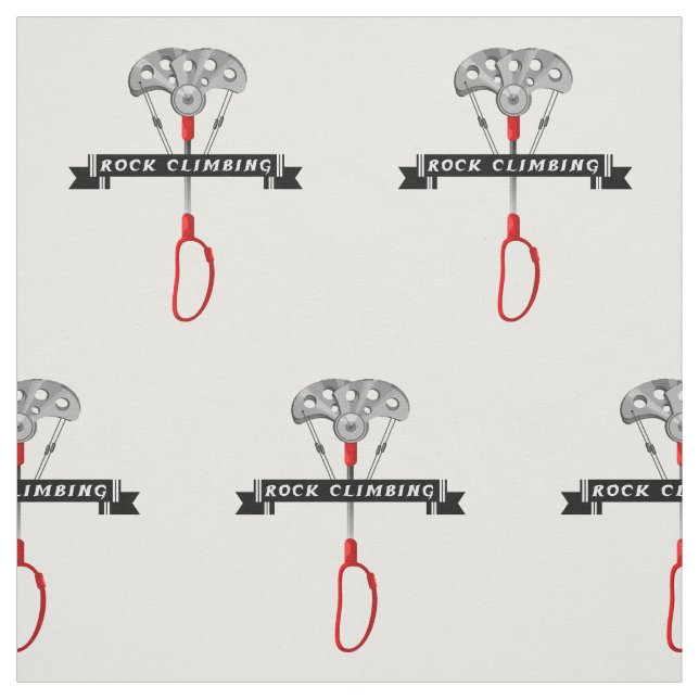 Tela Rock Climbing cam y banner. (Retal)