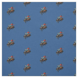 Tela Rodeo occidental de Cowboy Bareback Bronc