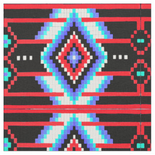 Tela roja de colección tribal