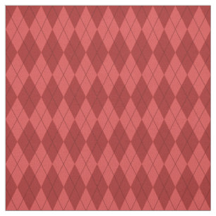 Tela roja del modelo de Argyle