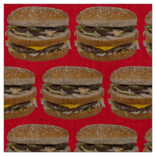 tela roja grande doble cheeseburger