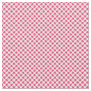 Tela Rojo  Gingham Blanco