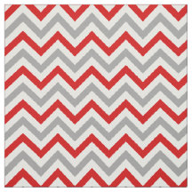 Rojo, Gris Dk, Gris Blanco LG Chevron ZigZag Sz6