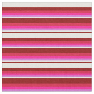 Tela Rojo oscuro, blanco, orquídea, rosa profundo y cri