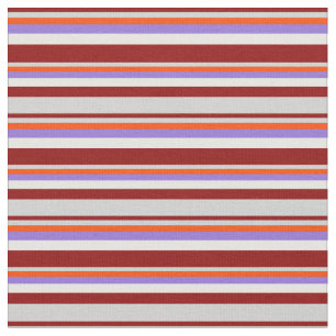 Tela Rojo oscuro, gris claro, rojo, púrpura y blanco