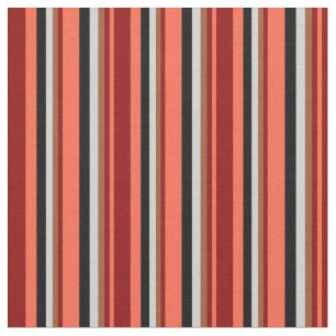 Tela Rojo, rojo oscuro, siena, gris claro y color negro