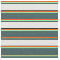 Rojo, verde claro, gris, crema de menta y negro