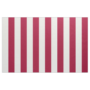Tela Rojo y blanco 2" Stripe USA Victorian