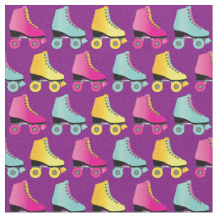 Tela Roller Skates Skate Rink Retro Purple