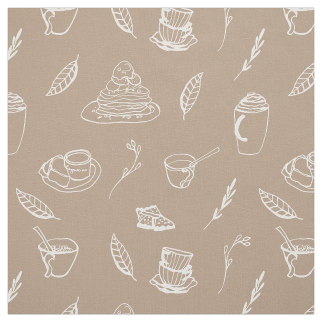 Tela Romper café Mocha Brown (Retal)