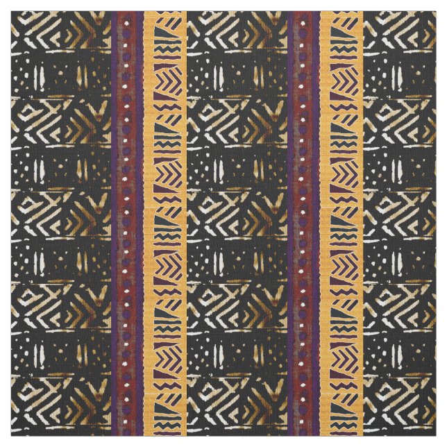 Tela Ropa de barro africana contemporánea (Retal)