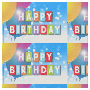 Tela ¡Ropa de cumpleaños!
