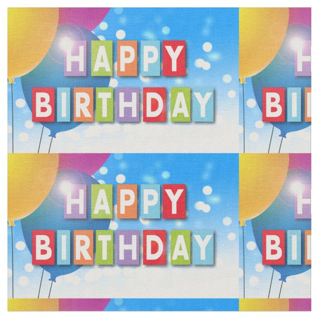 Tela ¡Ropa de cumpleaños! (De cerca)