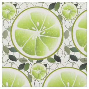 Tela Ropa de fruta de cal verde