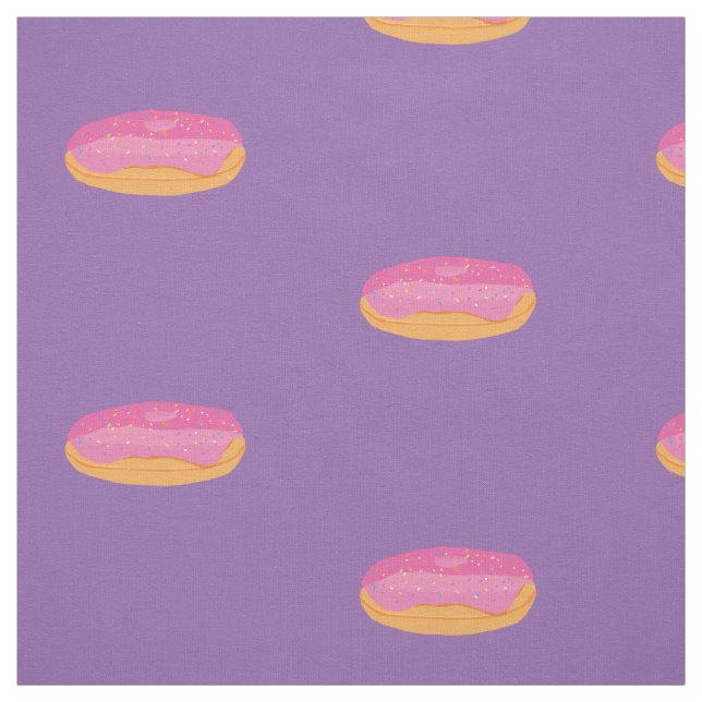 Tela Ropa de patrón de donuts (Retal)