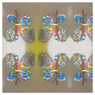 Tela Ropa de rollita de algodón BUTTERFLY   m3gallerySt