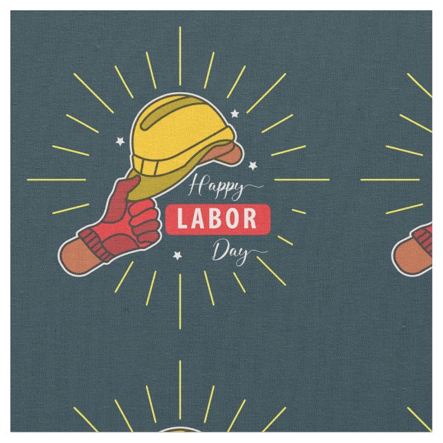 Tela ¡Ropa del día del trabajo! (De cerca)