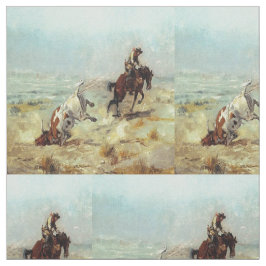 Tela Roping del buey occidental del vaquero del