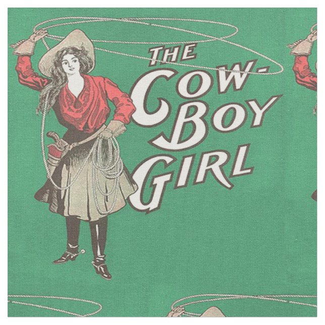 Tela Roping del vaquero occidental de la vaquera (De cerca)