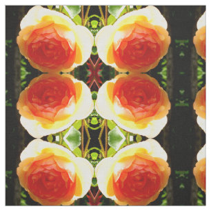 Tela Rosa amarillo coral