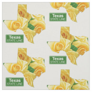 Tela Rosa amarillo de la forma de Tejas y línea de