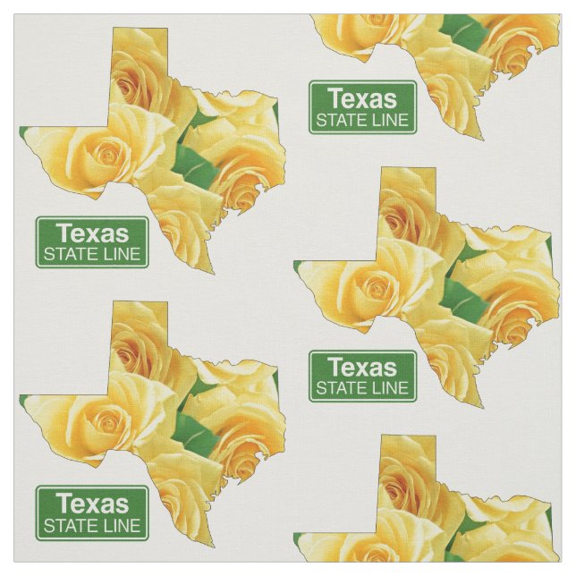 Tela Rosa amarillo de la forma de Tejas y línea de (Retal)