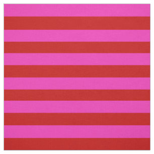 Tela Rosa brillante, estípite rojo brillante, rayas