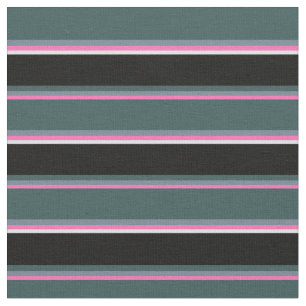 Tela Rosa caliente, gris, gris pizarra oscura, negro y 