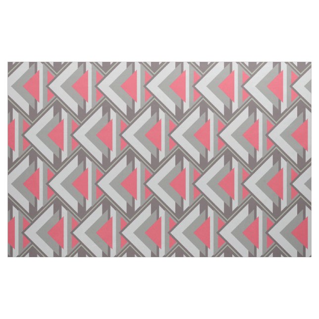 Tela Rosa en gris ("Cuarto gordo" (fat quarter))