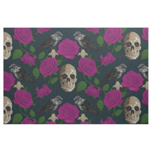 Tela Rosa gótico oscuro y poco entusiasta Vines Raven S